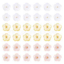 60 шт. 3 цвета пуговицы из смолы с 1 отверстиями&nbsp;RESI-TA0004-42