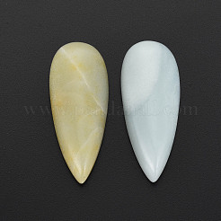 Натуральные цветочные кабошоны из амазонита G-N326-123B