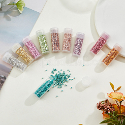50 г 10-х цветных цилиндрических бусин SEED-DC0001-11