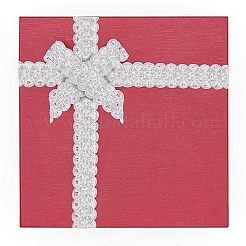 Кружевная отделка из полиэстера с вышивкой в этническом стиле&nbsp;OCOR-WH0070-20B