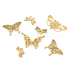 12 шт. 6 стиля 201 и 304 нержавеющая сталь и соединительные подвески из нержавеющей стали&nbsp;STAS-TA0001-86