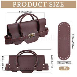 1шт. сумка из искусственной кожи и комплект из дна сумки&nbsp;AJEW-CL0001-61B