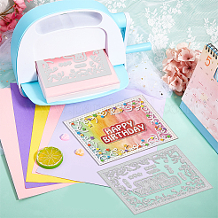 Трафареты для резки углеродистой стали с днем рождения DIY-WH0309-1793