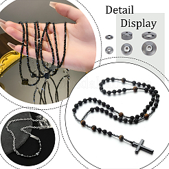 3 нить 3 стильные немагнитные синтетические гематитовые бусины нити&nbsp;G-AR0005-72