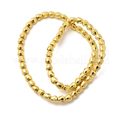 Стеклянные бусины с гальваническим покрытием &nbsp;EGLA-F166-08