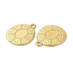 Ионное покрытие (ip) нержавеющая сталь 304 подвеска кабошон оправа X-STAS-L020-025G