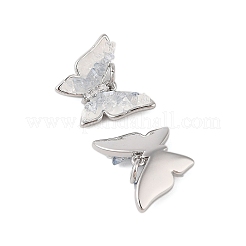 Латунь стекло кулоны&nbsp;KK-B111-05P