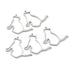 Подвески с открытой задней частью из нержавеющей стали 202 STAS-H149-08P