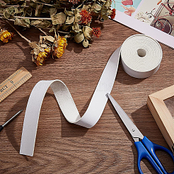 Плоские односторонние искусственные кожаные шнуры LC-WH0002-01G