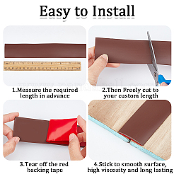 ПВХ самоклеящаяся переходная полоса для пола и дверного покрытия KY-WH0046-109B