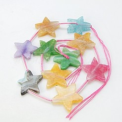 Природный агат бисер нитей G-D368-05