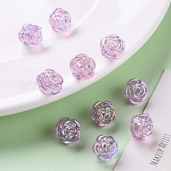 Прозрачные акриловые бусины&nbsp;TACR-S154-33C-935