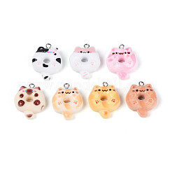 Подвески из непрозрачной смолы&nbsp;RESI-N050-20P