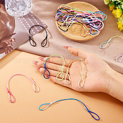 30шт 10 цвета нейлоновой нити шнур для изготовления браслетов&nbsp;BJEW-TAC0039