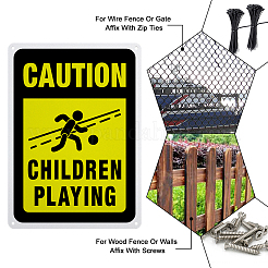 Уф-защищенный и водонепроницаемый алюминиевый предупреждающие знаки AJEW-GL0001-01A-01