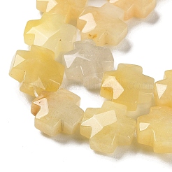 Природный Топаз нефрита бисер нитей G-K357-C01-01