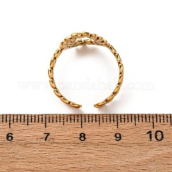 Кольца-манжеты из нержавеющей стали 304 с эмалью для женщин&nbsp;RJEW-F194-02G