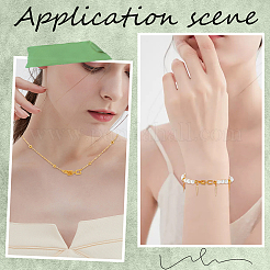 9 шт. латунные раскладывающиеся застежки&nbsp;KK-SC0004-06G