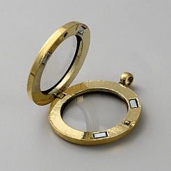 Подвески сплава медальон&nbsp;STAS-WH0111-670G