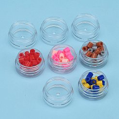 3 г пластиковая пустая переносная банка для крема для лица X-MRMJ-WH0020-01B