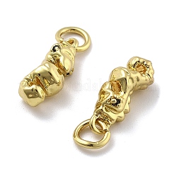 Латунные микро проложить кубического циркония подвески&nbsp;KK-U060-09G