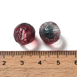 Прозрачные стеклянные бусины&nbsp;GLAA-D025-03E