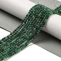 Природные африканские нефритовые бусы пряди G-B074-B04-02