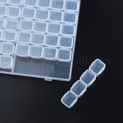 Прямоугольные полипропиленовые (полипропиленовые) контейнеры для хранения бусинок CON-N012-12A