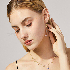 24 шт. 6-цветные латунные подвески с микропаве из кубического циркония&nbsp;KK-DC0003-75