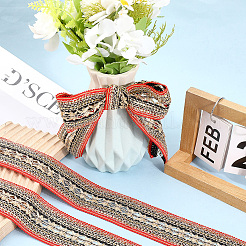 10 ярд полиэфирной ленты в этническом стиле для украшения шитья&nbsp;OCOR-CY0001-86A