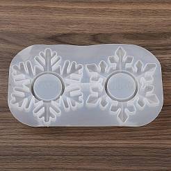 Снежный подсвечник SIL-B071-03