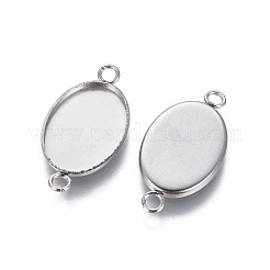 Оправы для кабошонов из не тускнеющей нержавеющей стали марки 304 X-STAS-H394-A-01P