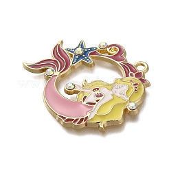 Подвески из эмали и сплава&nbsp;ENAM-S021-01G-A