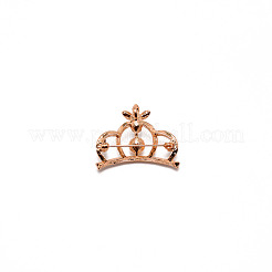 Брошь в виде короны с кристаллами и стразами&nbsp;JEWB-WH0022-24