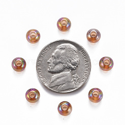 Прозрачные акриловые бусины MACR-S370-B6mm-761