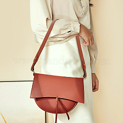 Широкая сумка из искусственной кожи с плечевыми ремнями&nbsp;FIND-WH0135-88C