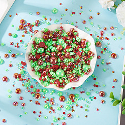 Полукруглые кабошоны из абс-пластика&nbsp;FIND-TAC0038-08A