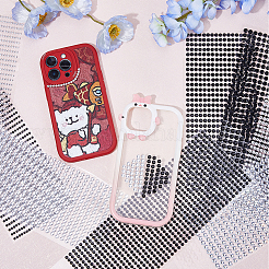 8 лист 8 стилей акриловых наклеек со стразами STIC-FH0001-20