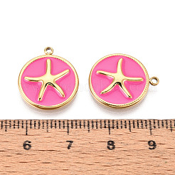 Подвески из нержавеющей стали 304 с эмалью&nbsp;STAS-T068-19B