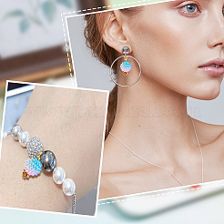 100шт. Акриловые подвески с имитацией жемчуга FIND-AR0004-61