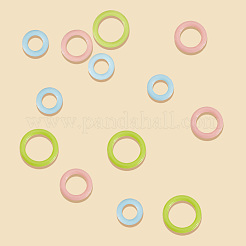 Пластиковые круглые кольца&nbsp;FIND-CP0003-12A