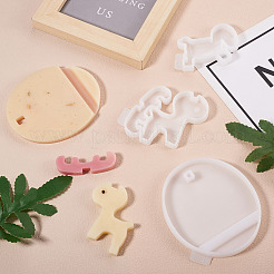 4шт 4 стиль держатели для мобильных телефонов своими руками силиконовая форма&nbsp;DIY-MP0001-12