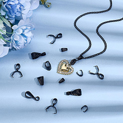 40 шт. 5 стиля защелкивающихся дужек из нержавеющей стали 304 STAS-ME0002-27