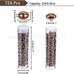 720 шт. цветные блестящие чешские стеклянные бусины&nbsp;GLAA-NB0001-51A