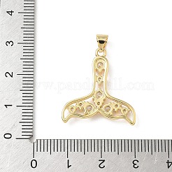 Латунные микро проложить кубического циркония подвески&nbsp;KK-D426-07G