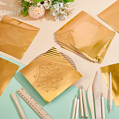 Листы фольгированной бумаги для гравировки поделок DIY-WH0888-881A-02