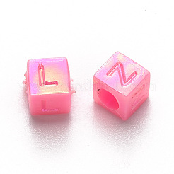 Непрозрачные акриловые бусины&nbsp;SACR-R250-18