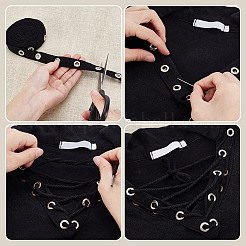 5 ярд хлопчатобумажных лент со стальными люверсами&nbsp;OCOR-GA0002-18C