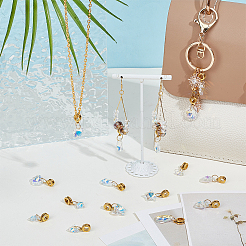 30шт стеклянный кулон PALLOY-PH01819