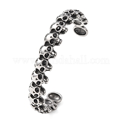 Браслеты-манжеты из хирургической нержавеющей стали 316&nbsp;BJEW-C142-02AS